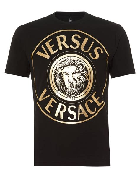 versace versus men's t shirt|authentic versace shirt.